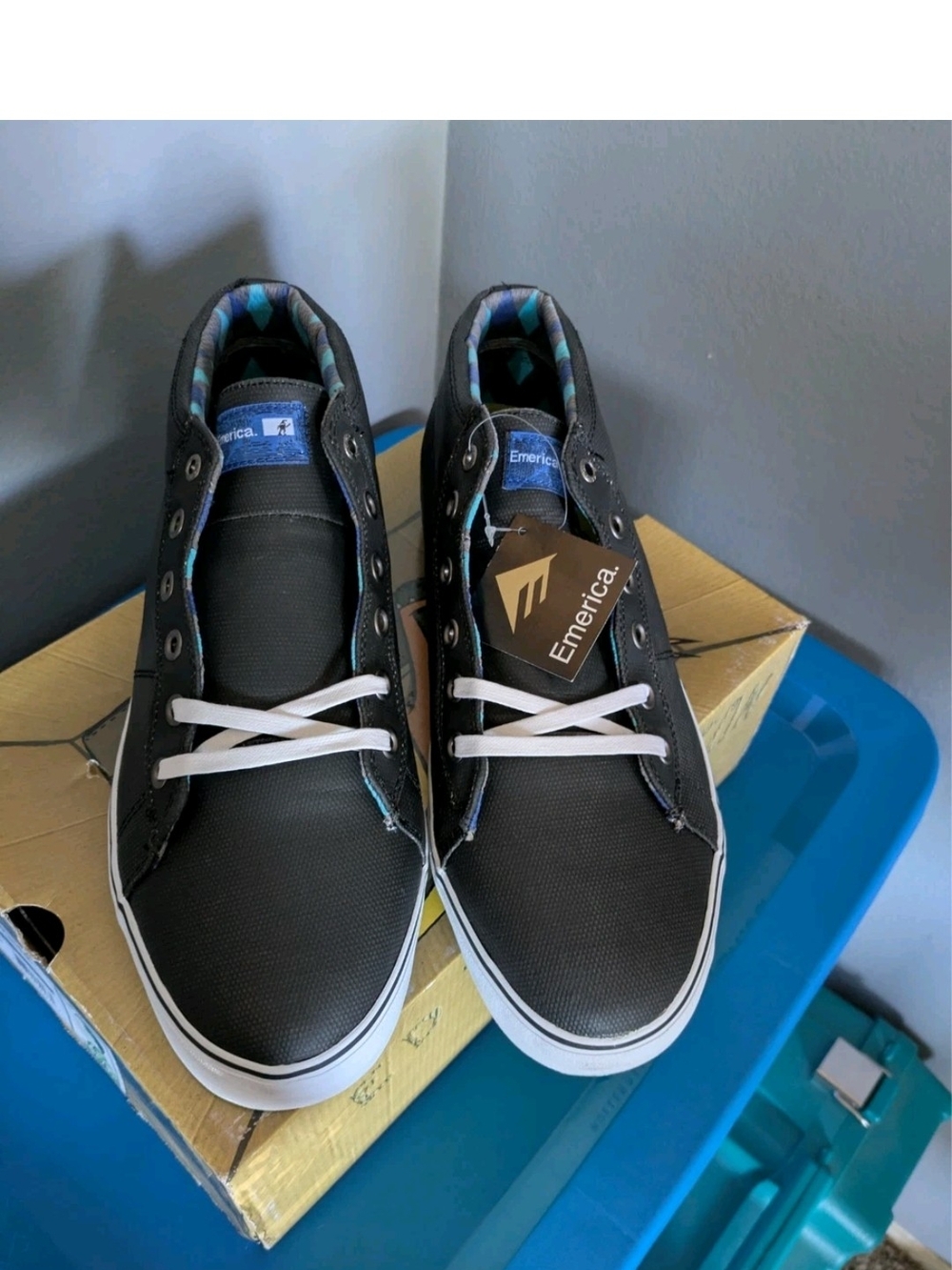 Emerica Ed Templeton "Tempster" Skate/Bmx/Casual Shoes Black/Noir Size 13 New